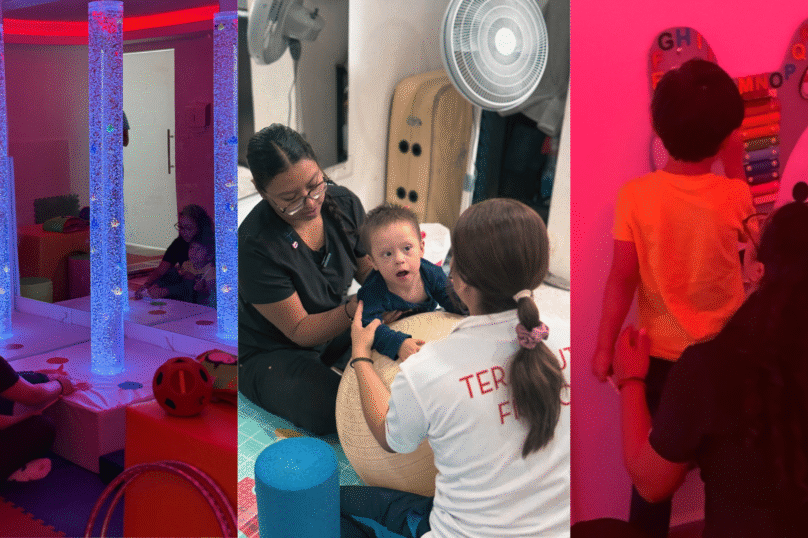 Estimulación temprana y multisensorial Vortex. Fisioterapia y Rehabilitación pediátrica en Puebla